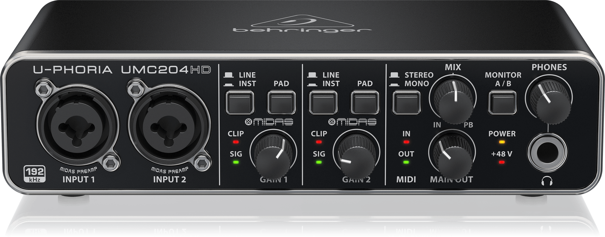 Behringer UMC204HD Interfejs audio USB