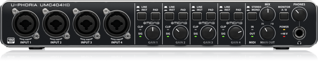 Behringer UMC404HD Interfejs audio USB