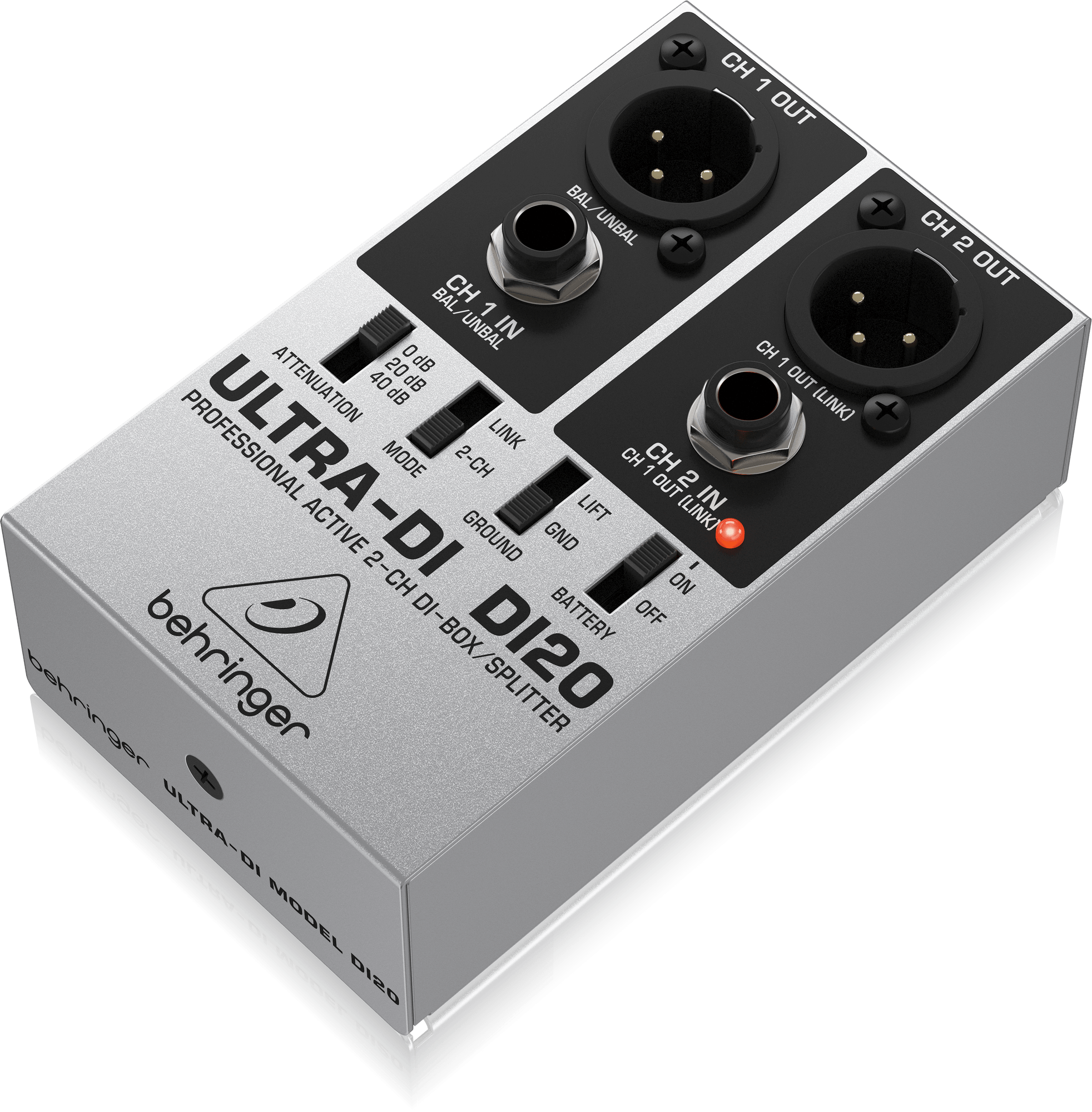 Behringer DI20 DI-box aktywny stereo