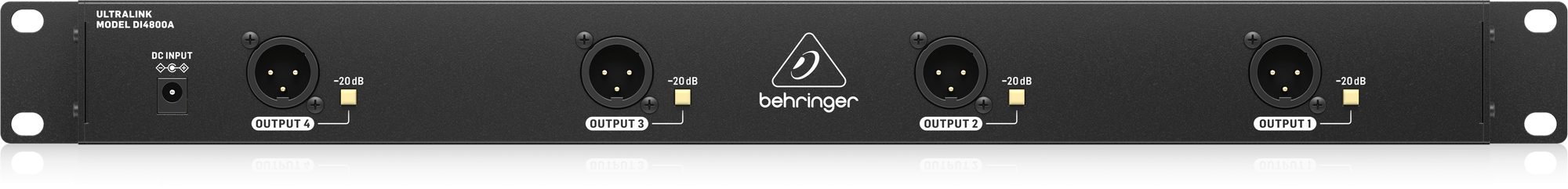 Behringer DI4800A DI-box aktywny 4-kanałowy
