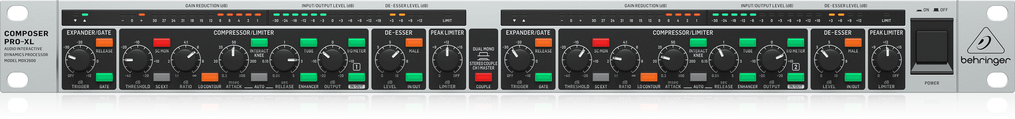 Behringer MDX2600 V2 Procesor sygnałowy
