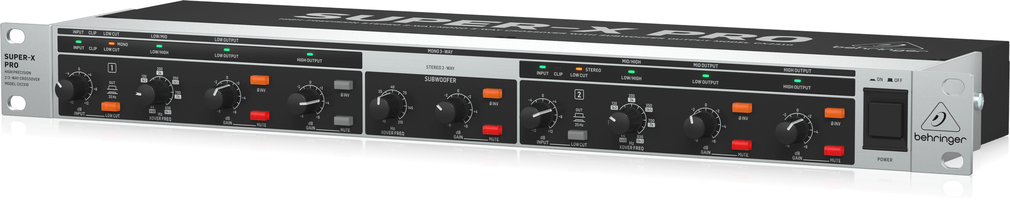 Behringer CX2310 V2 Zwrotnica głośnikowa