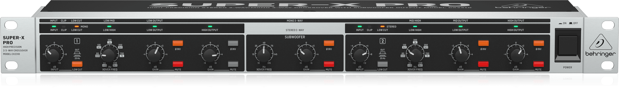 Behringer CX2310 V2 Zwrotnica głośnikowa