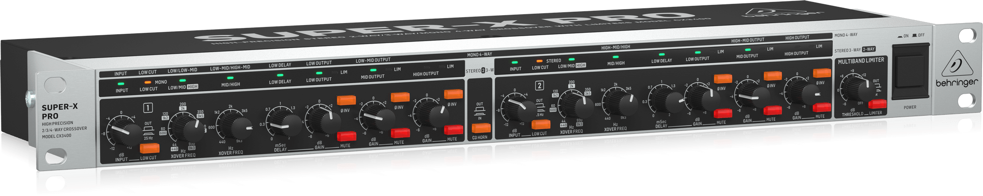 Behringer CX3400 V2 Zwrotnica głośnikowa