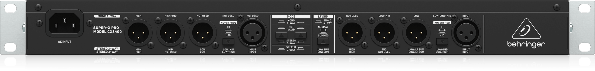 Behringer CX3400 V2 Zwrotnica głośnikowa