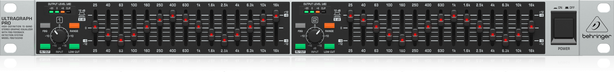 Behringer FBQ1502HD Korektor graficzny