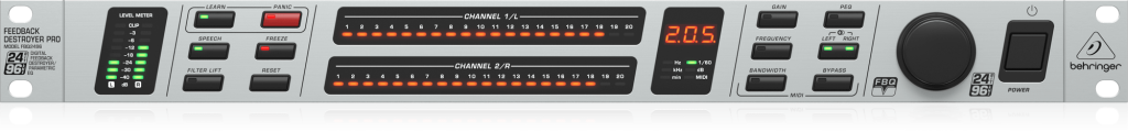 Behringer FBQ2496 Eliminator sprzężeń