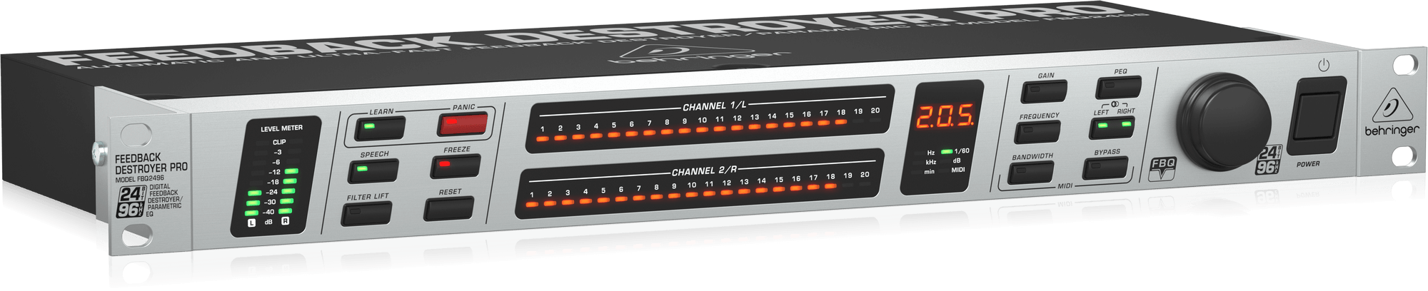 Behringer FBQ2496 Eliminator sprzężeń