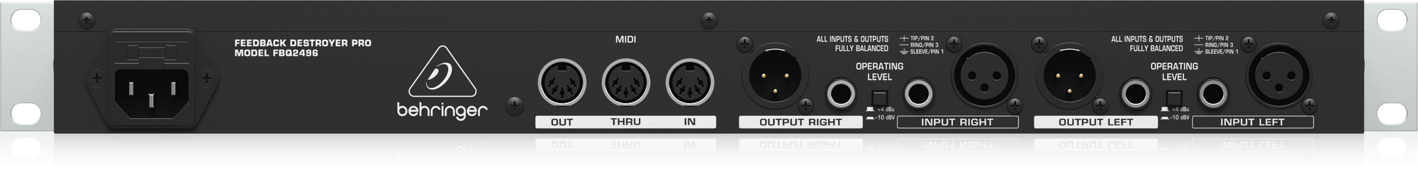 Behringer FBQ2496 Eliminator sprzężeń