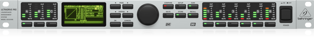 Behringer DCX2496 Cyfrowy procesor głośnikowy