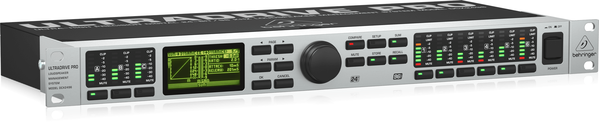 Behringer DCX2496 Cyfrowy procesor głośnikowy