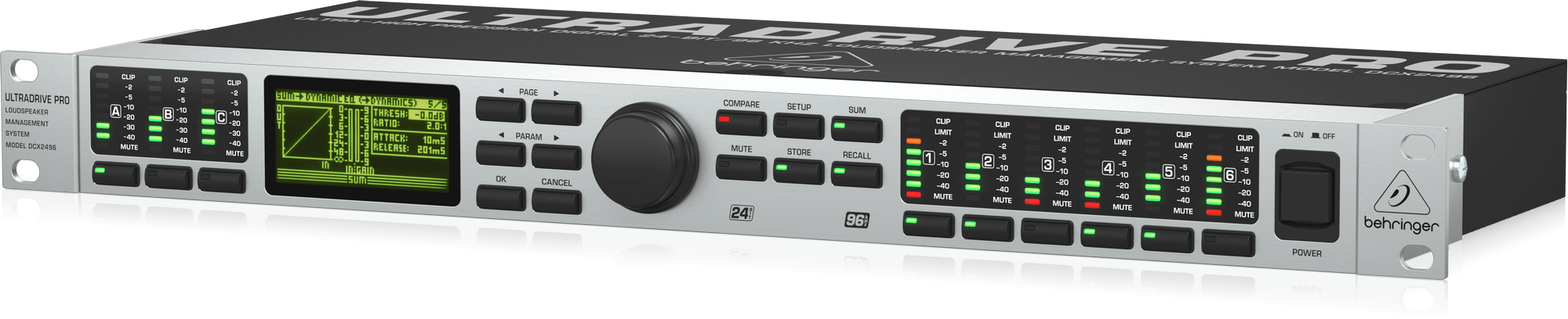 Behringer DCX2496 Cyfrowy procesor głośnikowy