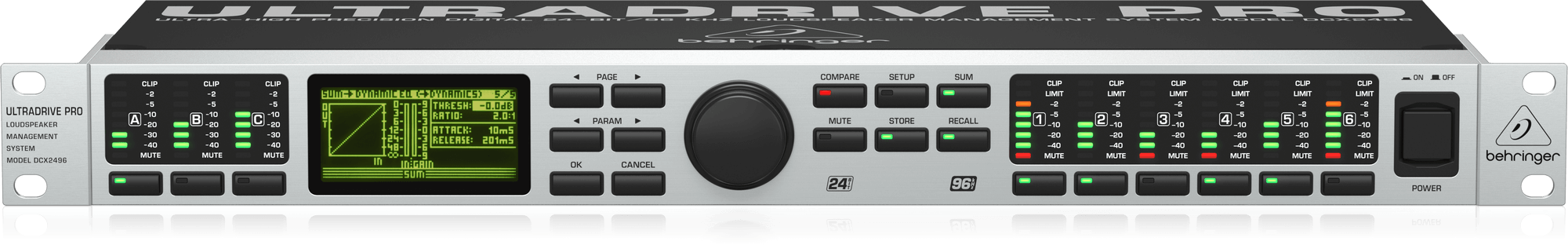 Behringer DCX2496 Cyfrowy procesor głośnikowy