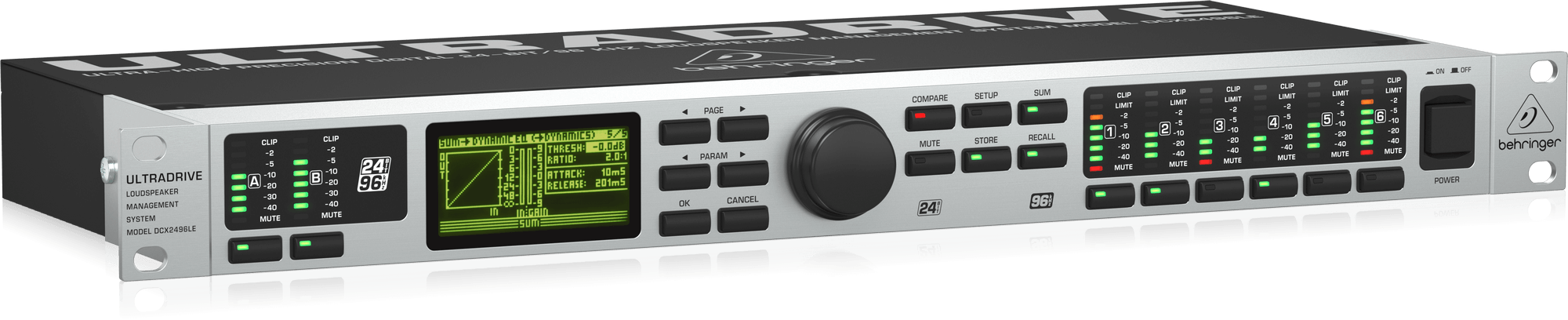 Behringer DCX2496LE Cyfrowy procesor głośnikowy