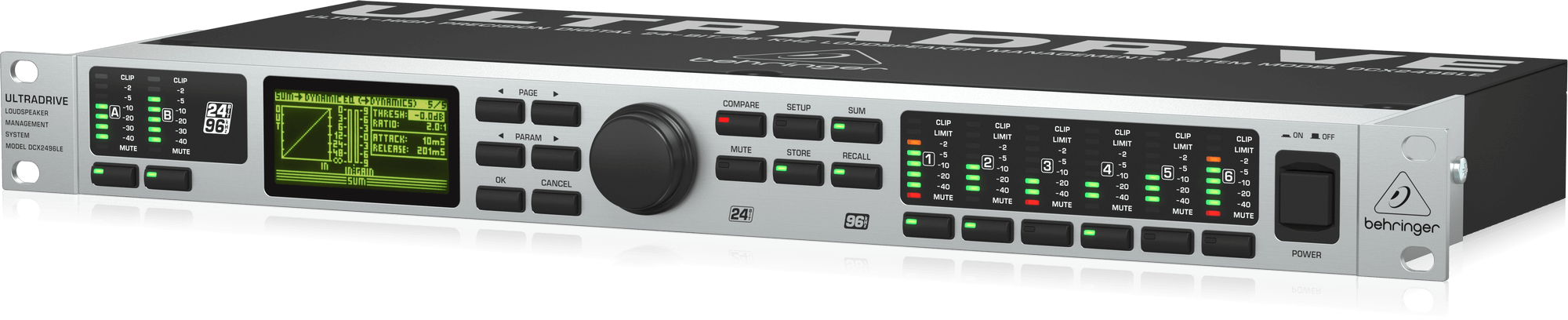 Behringer DCX2496LE Cyfrowy procesor głośnikowy