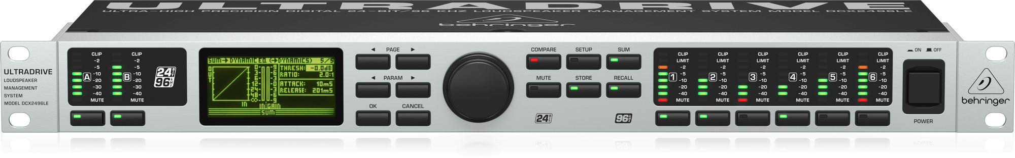 Behringer DCX2496LE Cyfrowy procesor głośnikowy