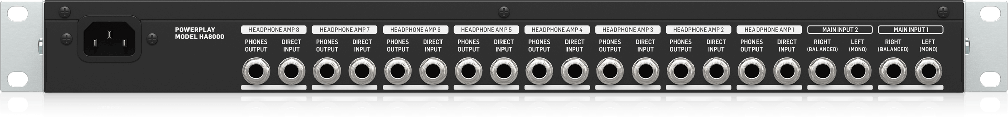 Behringer HA8000 V2 Wzmacniacz słuchawkowy 8-kanałowy