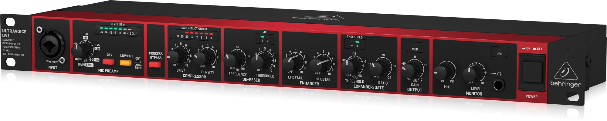Behringer UV1 Przedwzmacniacz mikrofonowy z interfejsem USB