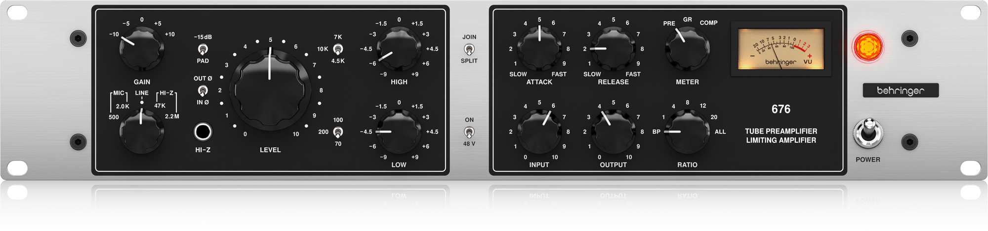 Behringer 676 Przedwzmacniacz mikrofonowy lampowy