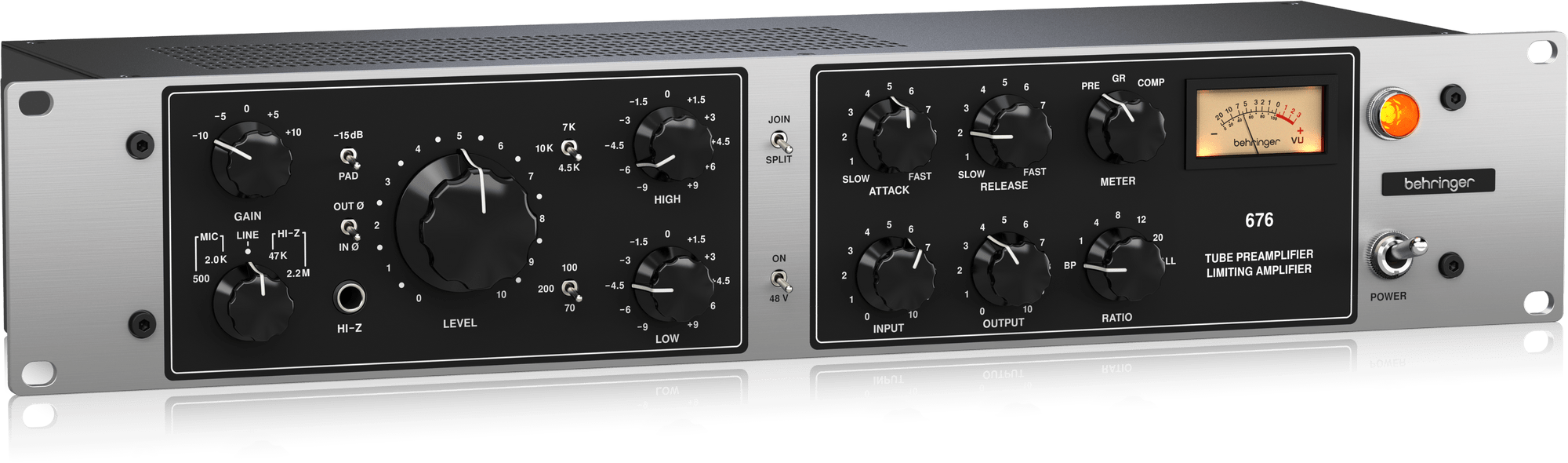 Behringer 676 Przedwzmacniacz mikrofonowy lampowy