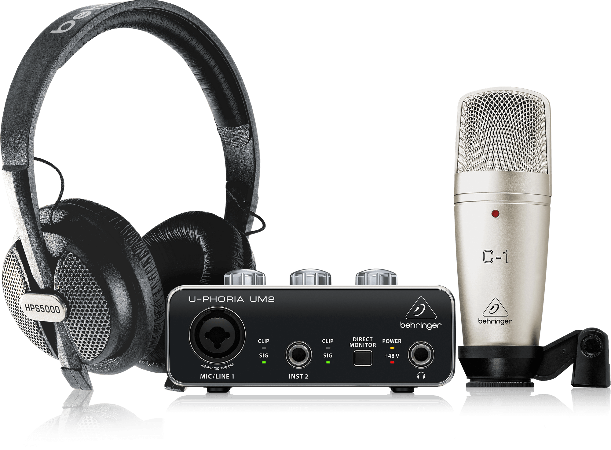 Behringer U-PHORIA STUDIO Zestaw do homerecordingu