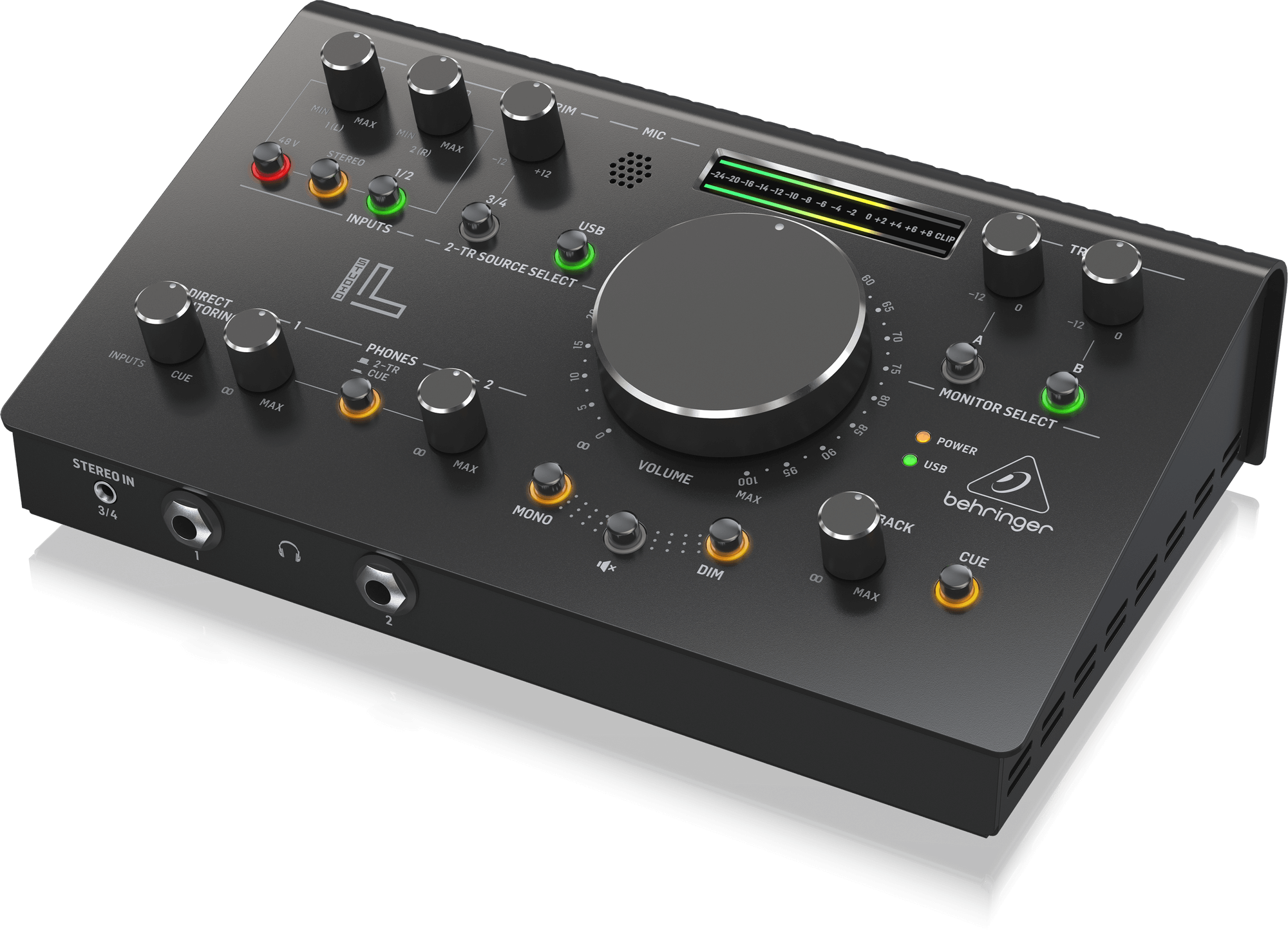 Behringer STUDIO L Interfejs audio USB 2x2 z kontrolerem monitorów