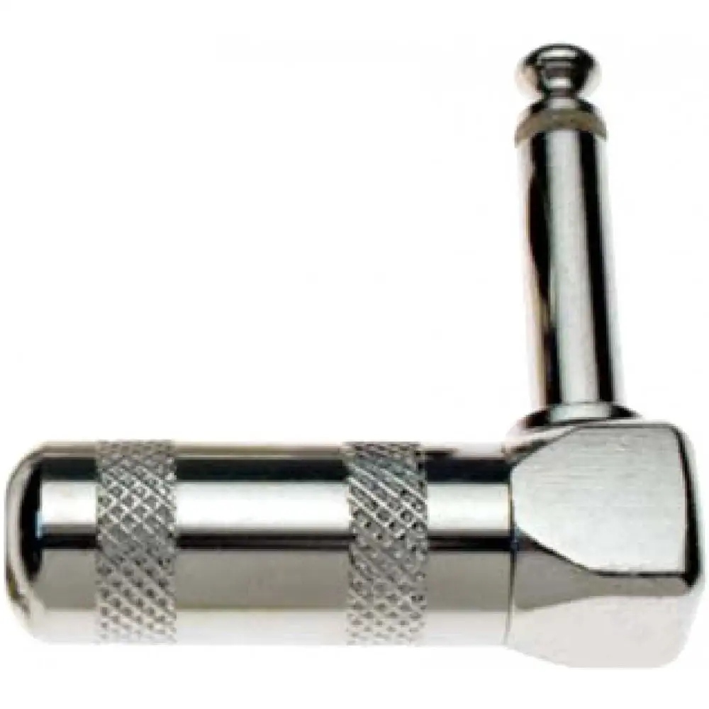 Stagg 003 – kątowy wtyk jack 6,3 mm, niklowany