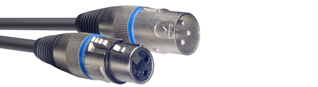 Stagg SMC1 BL – kabel mikrofonowy XLR–XLR 1 m