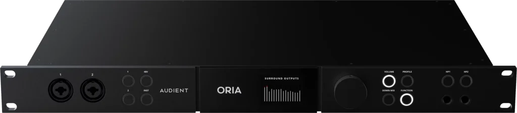 Audient ORIA Interfejs audio z kontrolerem monitorów Dolby Atmos