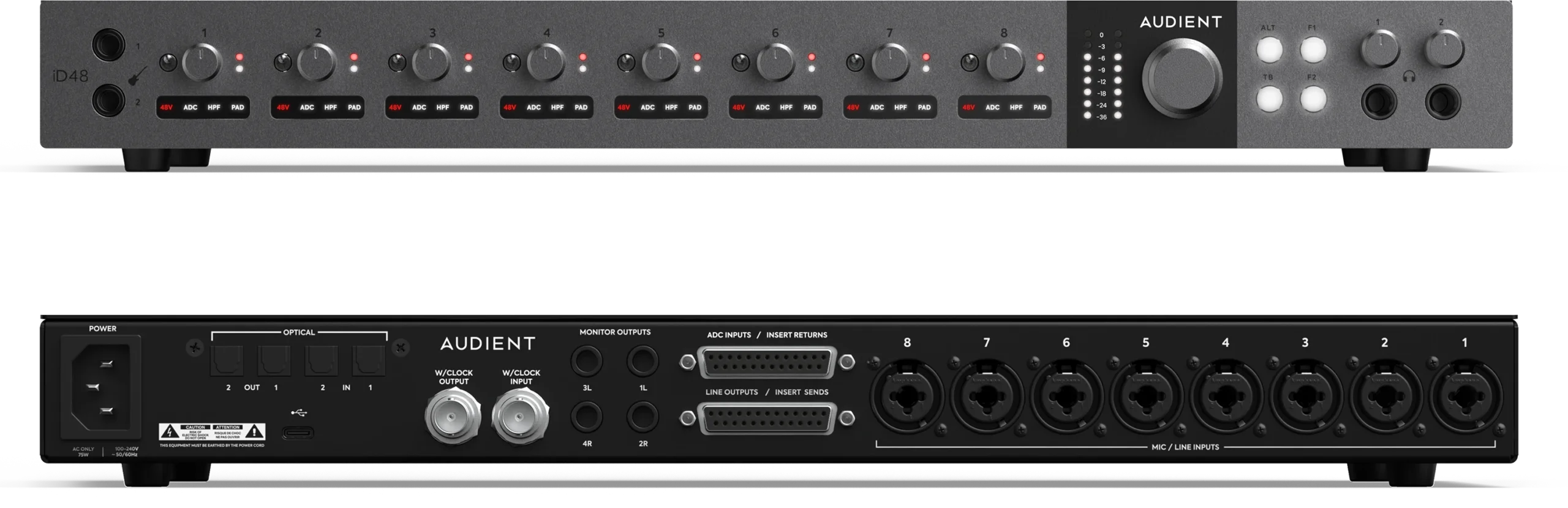 Audient iD48 Interfejs audio USB 24x32