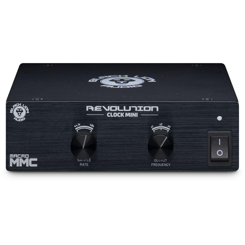 Black Lion Revolution Clock Mini - Zegar