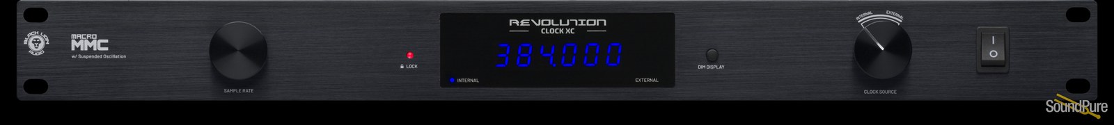Black Lion Revolution Clock XC - Zegar