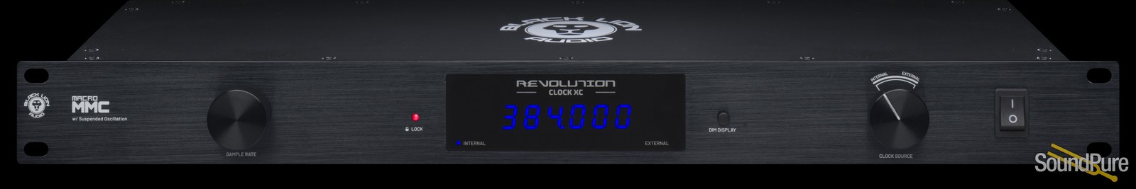 Black Lion Revolution Clock XC - Zegar