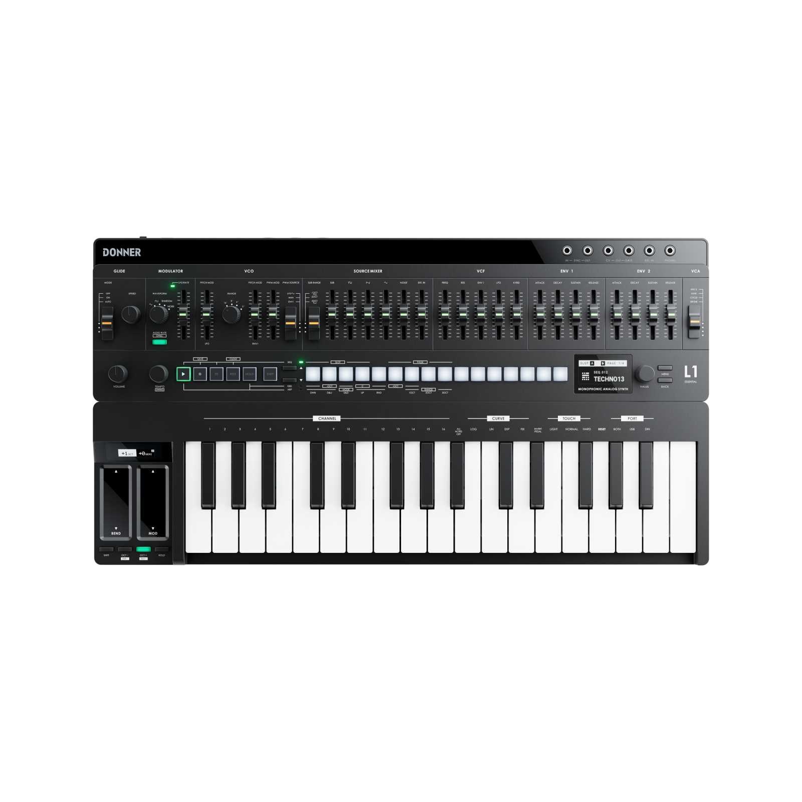 DONNER L1 - Analogowy syntezator monofoniczny