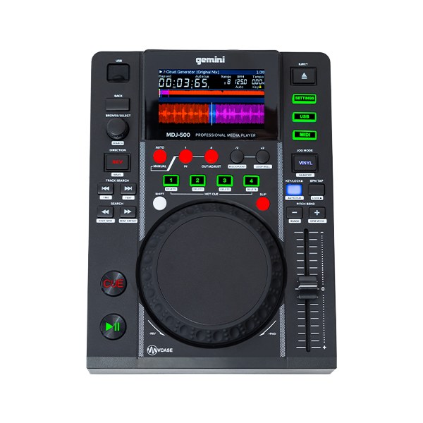 GEMINI MDJ-500 – Odtwarzacz multimedialny DJ