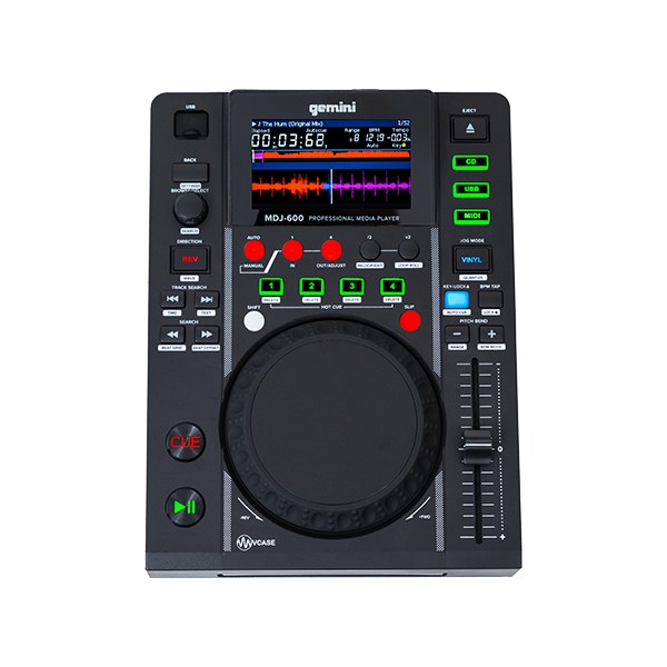 GEMINI MDJ-600 – Odtwarzacz multimedialny DJ