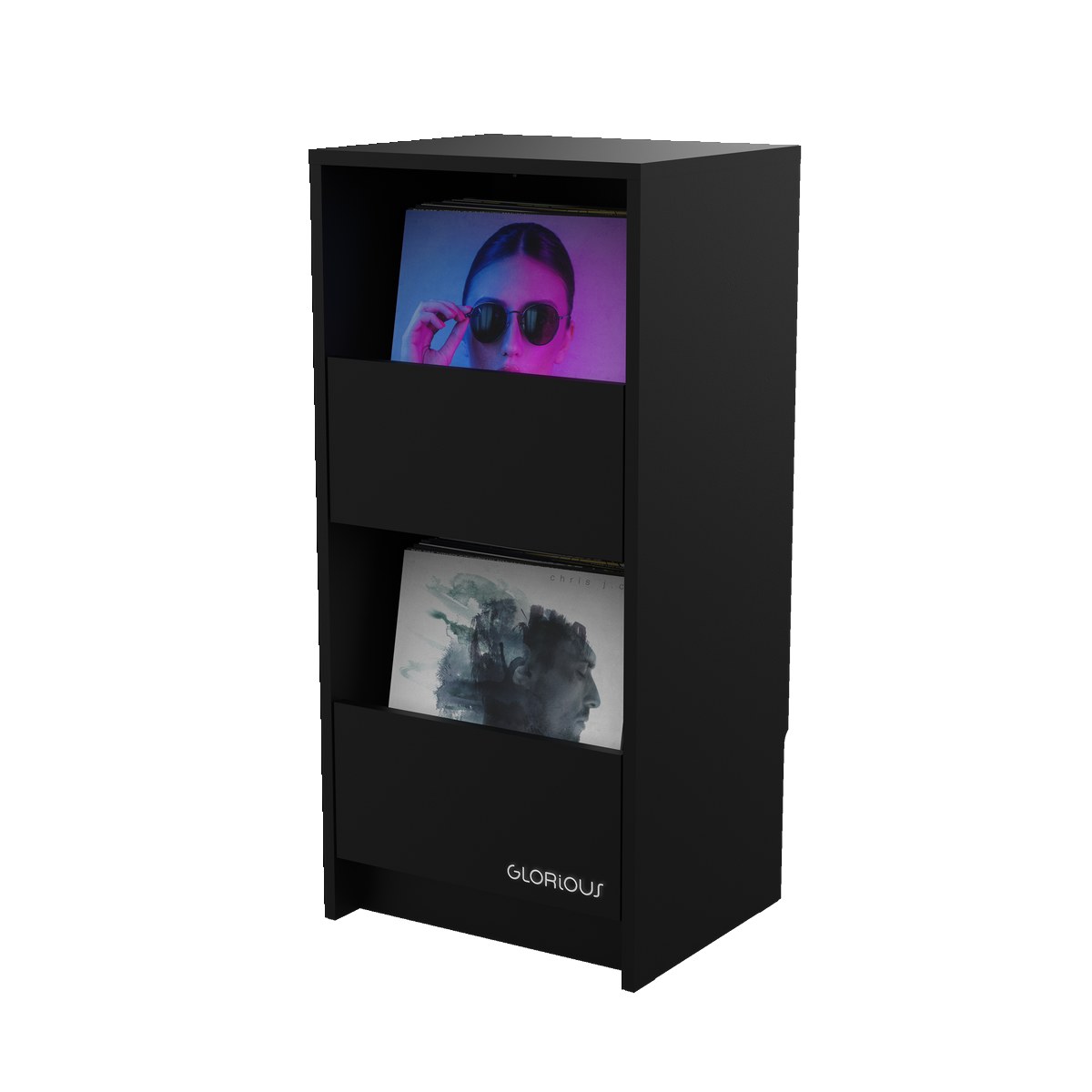 GLORIOUS Vinyl Vault Black