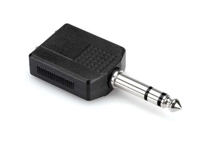 Hosa - Adapter 2x gniazdo TRS 6.35 - wtyk TRS 6.35