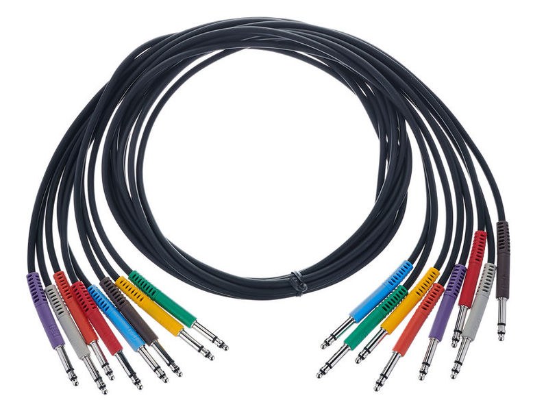 Hosa Kabel patch TT Bantam 4,4 mm - TT Bantam 4,4 mm, symetryczny, dł. 0,3 m