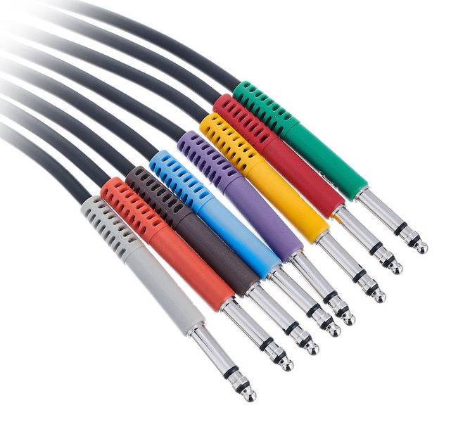 Hosa Kabel patch TT Bantam 4,4 mm - TT Bantam 4,4 mm, symetryczny, dł. 0.45m