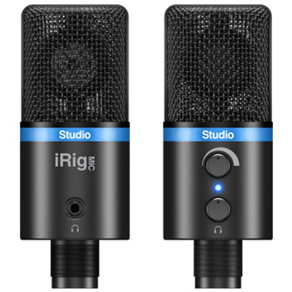 IK iRig Mic Studio Black - Mikrofon iOS/Android