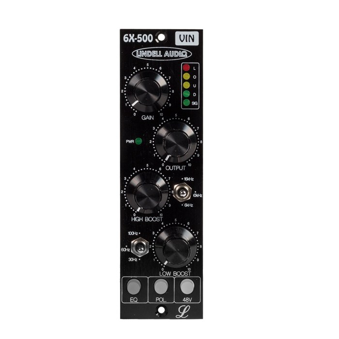 Lindell 6X-500 - Preamp mikrofonowy z EQ