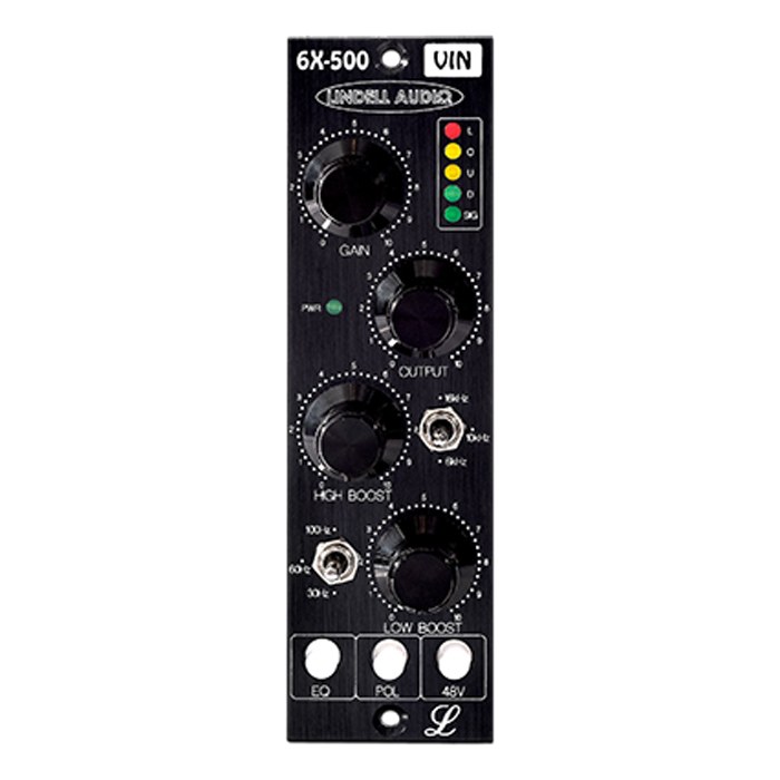 Lindell 6X-500VIN - Preamp mikrofonowy z EQ