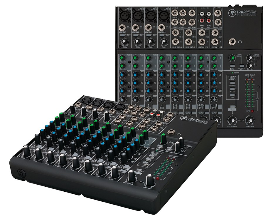 Mackie 1202VLZ4 - 12 Channel Compact Mixer