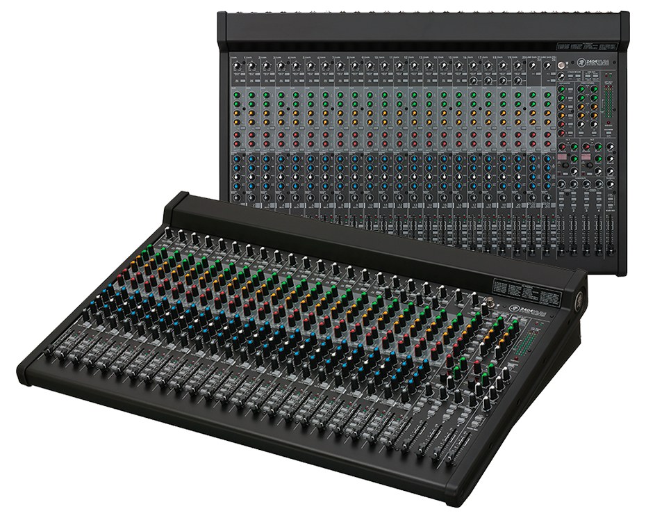 Mackie 2404VLZ4 - 24 Channel 4-bus FX Mixer with USB