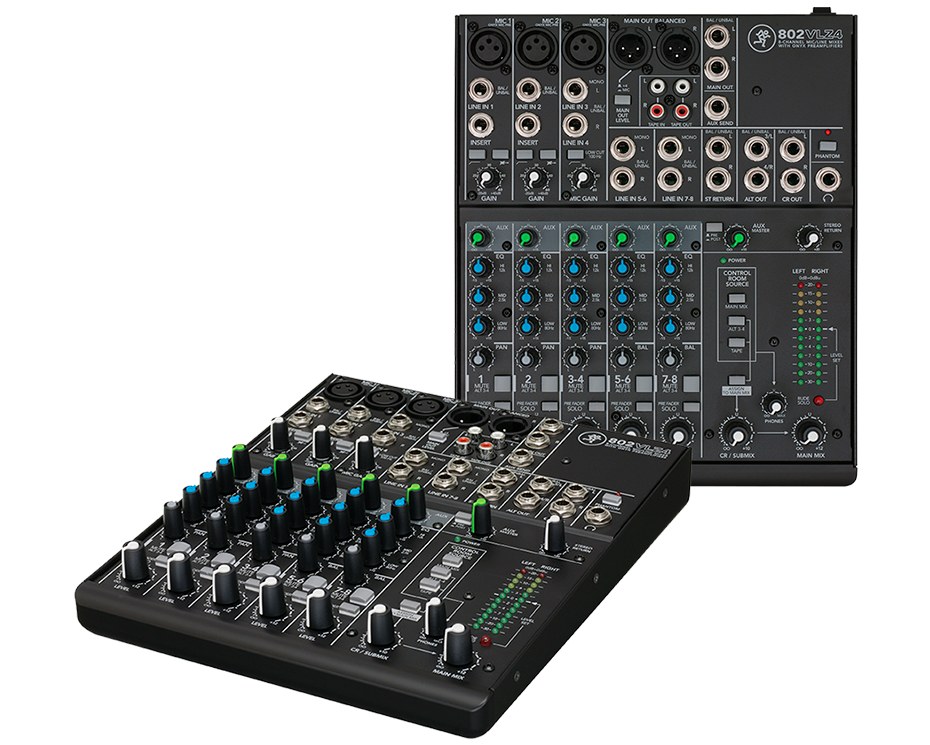 Mackie 802VLZ4 - 8 Channel Ultra Compact Mixer