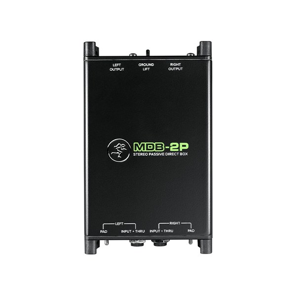 Mackie MDB-2P – Pasywny stereofoniczny DI-box