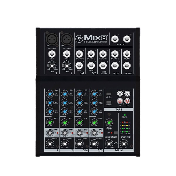 Mackie Mix8 – Mikser analogowy