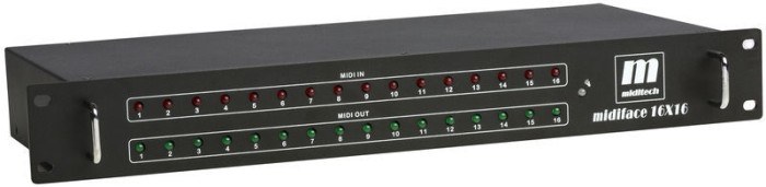 MIDITECH MIDIFACE 16x16 - Interfejs MIDI/USB
