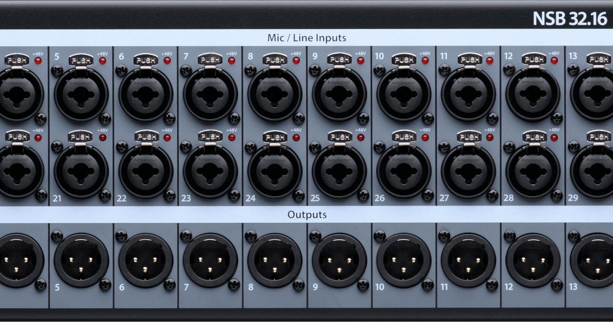 PreSonus NSB 32.16 - Stage Box sieciowy